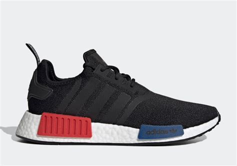 adidas nmd schwarz rot blau weiß|Adidas NMD schuhe herren.